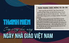 Báo Thanh Niên trân trọng chúc mừng Ngày Nhà giáo Việt Nam