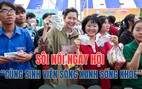 Sôi động ngày hội ‘sống xanh sống khỏe’: sinh viên vui chơi thả ga, nhận quà hấp dẫn