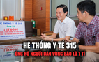 Hệ thống Y tế 315 ủng hộ người dân vùng bão lũ 1 tỉ đồng