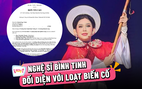 Nghệ sĩ cải lương Bình Tinh đối diện với loạt biến cố
