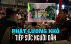 Bộ đội phát lương khô, người dân đợi xem diễu binh không sợ đói