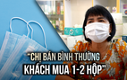 Người dân bình tĩnh với thông tin Covid-19, không ồ ạt mua dự trữ khẩu trang