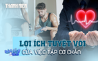 Lợi ích cho tim mạch của các bài tập sức mạnh ở cơ chân
