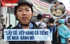 Bánh mì gạch cua “gây sốt” ở TP.HCM hút khách xếp hàng chờ thưởng thức