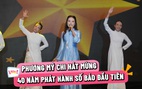 Phương Mỹ Chi hát 'Những ngôi sao xa xôi' mừng sinh nhật 40 năm Báo Thanh Niên