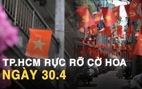 TP.HCM rực rỡ cờ đỏ sao vàng ngày 30.4: Niềm tự hào ngập tràn từ phố lớn đến hẻm nhỏ