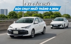 Xe sedan nào bán chạy nhất Việt Nam tháng 4.2026?