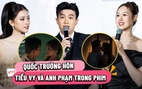 Quốc Trường 'khóa môi' hai mỹ nhân Tiểu Vy và vợ Anh Đức