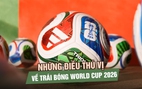 Những điều thú vị về trái bóng World Cup 2026: Không chỉ để đá, còn là ‘trợ lý’ của trọng tài