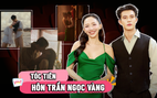 Tóc Tiên hôn say đắm Trần Ngọc Vàng