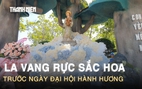 La Vang rực sắc hoa trước ngày đại hội hành hương