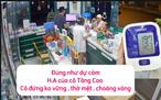 Nữ dược sĩ chăm sóc khách tận tình khi hỏi mua thuốc huyết áp lúc nửa đêm