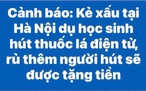 Kỹ năng từ chối khi được mời hút thuốc lá