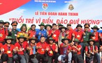 Khởi hành Hành trình ‘Tuổi trẻ vì biển, đảo quê hương’