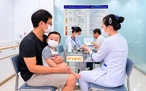 Hơn 100.000 trẻ em trên cả nước đã tiêm vắc xin tay chân miệng tại VNVC