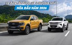 Toyota Hilux bám sát Ford Ranger, phân khúc xe bán tải ngày càng kịch tính
