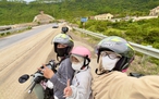 Vợ chồng trẻ biến 13 ngày xuyên Việt thành 'lớp học' đặc biệt cho con