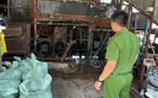 TP.HCM: Cơ sở tái chế ni lông nhiều lần bị phạt, buộc dừng vẫn lén hoạt động