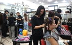 Một địa điểm cắt tóc, làm nail, gội đầu dưỡng sinh... miễn phí ở TP.HCM