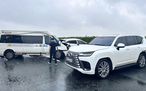 Tạm giữ tài xế xe Lexus dừng đột ngột trên cao tốc gây tai nạn liên hoàn