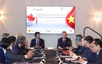Đưa hợp tác kinh tế Việt Nam - Canada tiến tới liên kết sâu rộng hơn