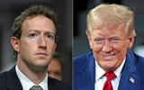 Ông Trump ăn tối với tỉ phú Mark Zuckerberg 