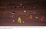 Nổ súng trong buổi tiệc đường phố tại Mỹ, 25 người bị bắn
