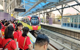 Hà Nội tăng tần suất tàu điện phục vụ ngày tổng hợp luyện lần 2