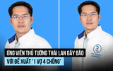 Ứng cử viên thủ tướng Thái Lan đề xuất '1 vợ 4 chồng'