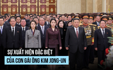 Con gái ông Kim Jong-un có lần xuất hiện đặc biệt