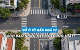 Không có biển cấm, đỗ ô tô gần ngã tư vẫn bị phạt