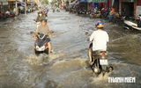 Sông Sài Gòn triều cường vượt lịch sử, chiều nay tiếp tục tăng