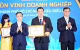 Saigontourist nhận giải thưởng Thương hiệu Vàng và Doanh nghiệp TP.HCM tiêu biểu 2026
