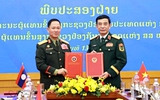 Đại tướng Phan Văn Giang và Bộ trưởng Quốc phòng Lào ký hợp tác quốc phòng 2027