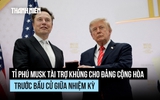 Tỉ phú Musk tài trợ khủng cho đảng Cộng hòa trước bầu cử giữa nhiệm kỳ