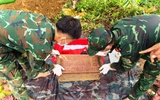 Phát hiện hài cốt liệt sĩ cùng nhiều di vật trong vườn nhà dân ở Đà Nẵng