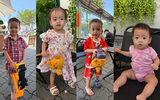 Phường An Khánh, TP.HCM tìm người thân 4 trẻ bị bỏ rơi trước chùa Diệu Giác