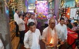 Hàng trăm người rước kiệu, xin lửa ngày vía Bà Mariamman ở trung tâm TP.HCM