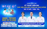 Kỹ thuật hiện đại, phát hiện sớm biến chứng tiểu đường: Bảo vệ mắt, thận, tim,...