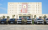 Huế trang cấp dàn xe bán tải hiện đại cho công an xã, phường