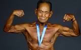 Cụ ông 90 tuổi vẫn tranh tài thể hình quốc tế