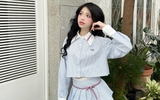 Mặc đẹp mỗi ngày với sơ mi phối chân váy ngắn