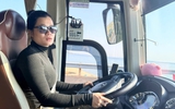Nữ tài xế Kim Chi 15 năm lái xe khách: 'Trông tôi già hơn tuổi phải không?'