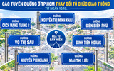 Từ hôm nay 10.10, nhiều tuyến đường trung tâm TP.HCM thay đổi tổ chức giao thông