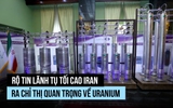 Chỉ thị mới của lãnh tụ tối cao Iran về uranium
