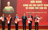 Lâm Đồng điều động, bổ nhiệm hàng loạt cán bộ chủ chốt
