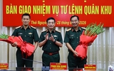 Thiếu tướng Trần Xuân Mạnh tiếp nhận nhiệm vụ Tư lệnh Quân khu 1