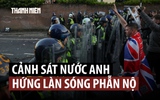 Nước Anh phẫn nộ vì cảnh sát còng tay nạn nhân bị đâm hấp hối