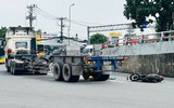 Cô gái 23 tuổi tử vong dưới bánh xe container tại cầu vượt Linh Xuân