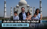 Lần đầu sau 150 năm mới có Phó tổng thống Mỹ có con khi đương chức